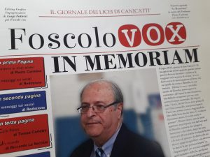 “FoscoloVOX”, per non dimenticare il prof. Carmina